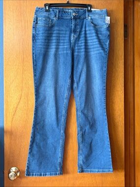 Maurices Blue Bootcut Jeans Short Length